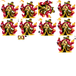 Standing sprite sheet