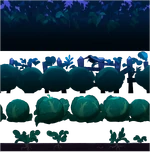 Spooky Cabbage Garden