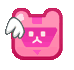 Pink Bear Jelly (flying)