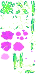 Skill effect sprite sheet