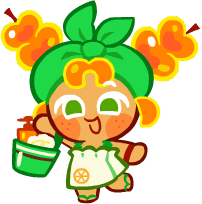 Tangerine Tanghulu Cookie