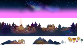 S'more Cookie's Trial Background