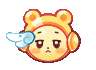 Yellow Bear Jelly (flying)
