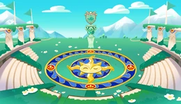 The Sun Tournament Cutscene Art