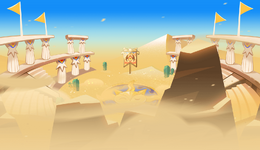 The Sun Tournament Cutscene Art