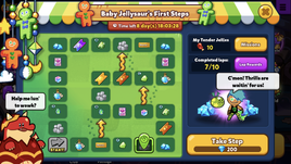 Baby Jellysaur's First Steps