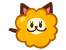 Fluffy Cheese Cat