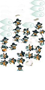 Skill Effect Sprite Sheet