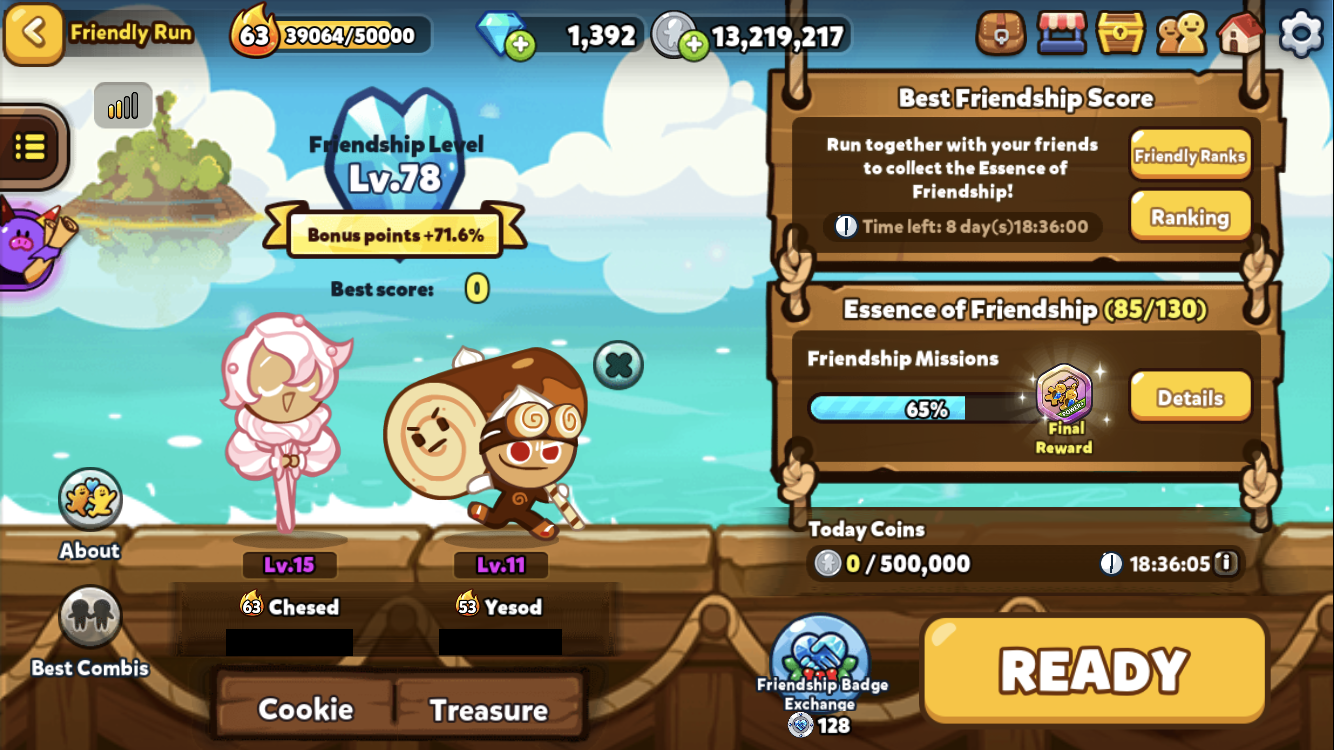 I can't inter the new friendly run, whats the problem? : r/Cookierun