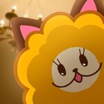 "Fluffy's perfect selfie!" Retrieved from the official Cheesecake Cookie Twitter account on March 17th, 2021.
