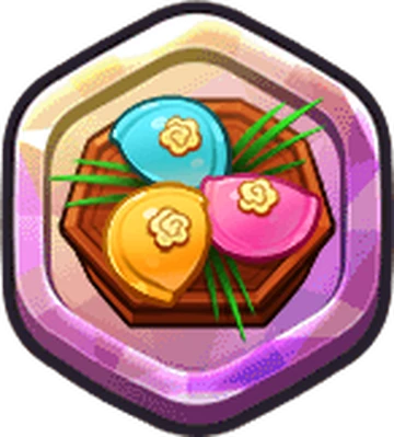 Tricolor Chewy Rice Cake | Cookie Run Wiki | Fandom