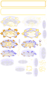 Skill effect sprite sheet