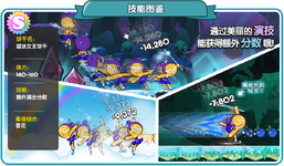 Skating Queen Cookie's ability as seen from the QQ version of the game