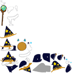 Wizard Cookie's sprite sheet.