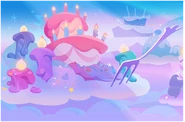 Birthday Cake Cookie's Trial Background (Simple)
