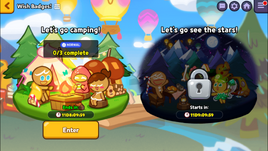 Wish badges event