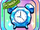 Translucent Crystal Alarm Clock