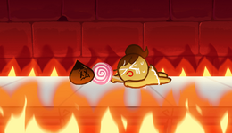 Escape from the Oven cutscene