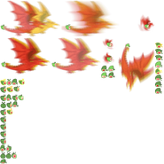 Dragon Tail's sprite sheet (LINE)