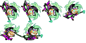 Running sprite sheet