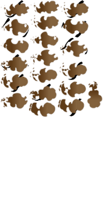 Skill effect sprite sheet