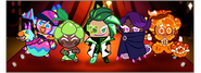 Image from the second Complete The Newspaper! event, in which players could vote for potentially meeting an NPC cookie.