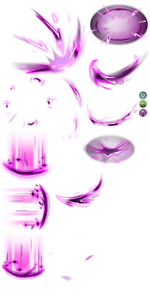 Skill effect sprite sheet