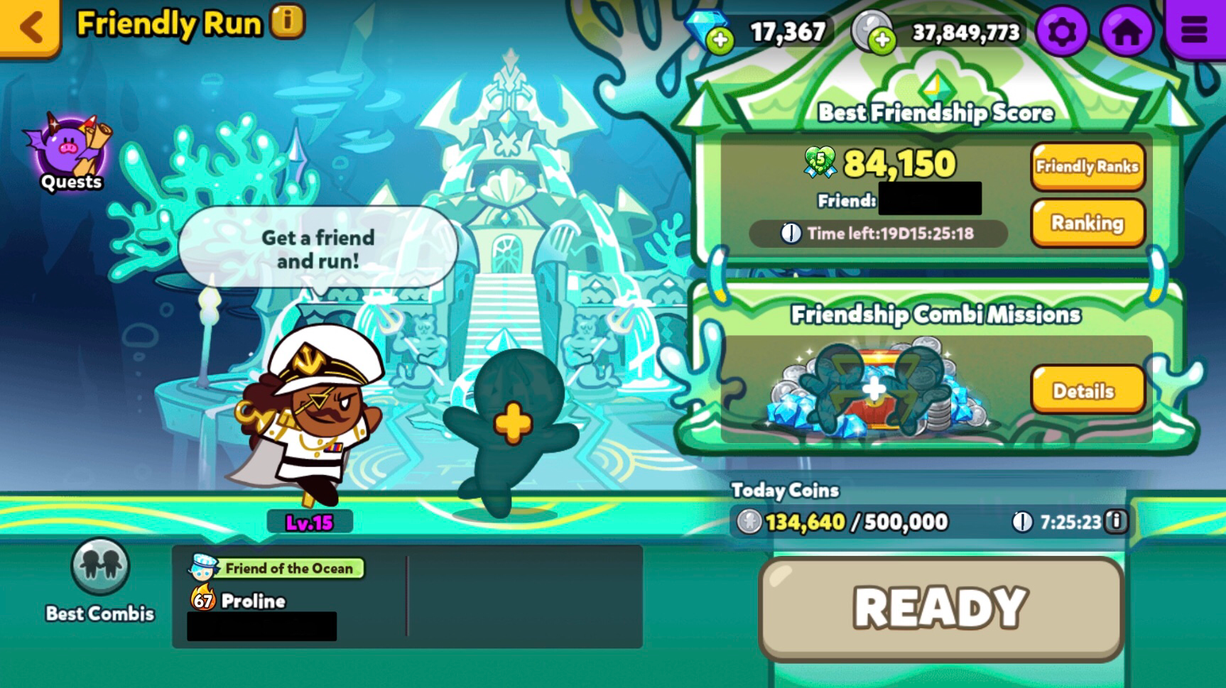 I can't inter the new friendly run, whats the problem? : r/Cookierun