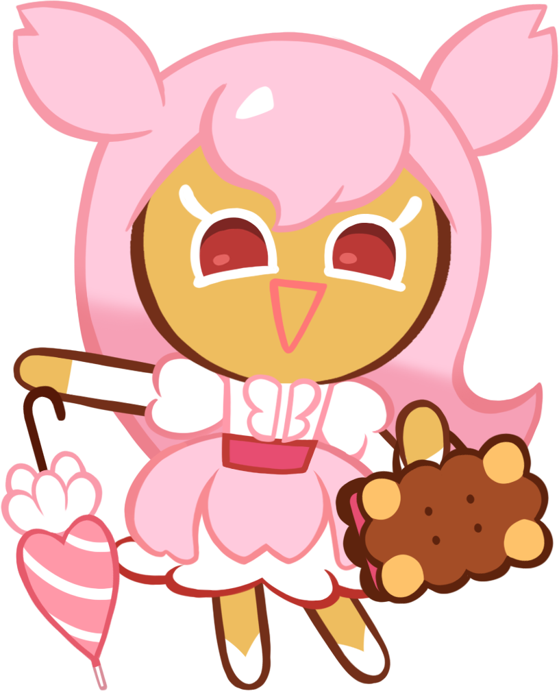 Cherry blossom cookie