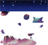 Astronaut Cookie's Trial Background