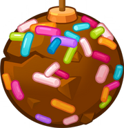 Large Donut Ball that requires 2 hits