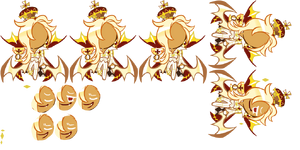 Vampire Cookie's Insouciant King stand sprite sheet.