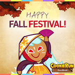 [1] "We are celebrating the Fall Festival together with the Cookies! #CookieRun #OvenBreak Is there a Fall Festival in your country? 🍂"