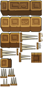 Adventurer Cookie's Hidden Ruins obstacles