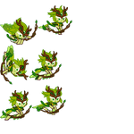 Wind Archer Cookie's Guardian of the Millennial Tree running sprite sheet.