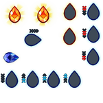 Skill effect sprite sheet