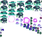 Licorice Cookie's Aberrant Conjurer effect sprite sheet. (2)
