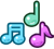 Music notes