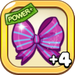 Purple Ribbon Bow+4