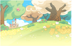 Cream Ferret Cookie's Trial Background (Simple)