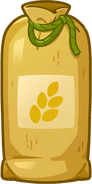 A Grain Sack before taking a hit