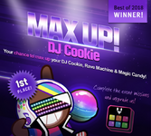 DJ Cookie's Max Up Promotional Image