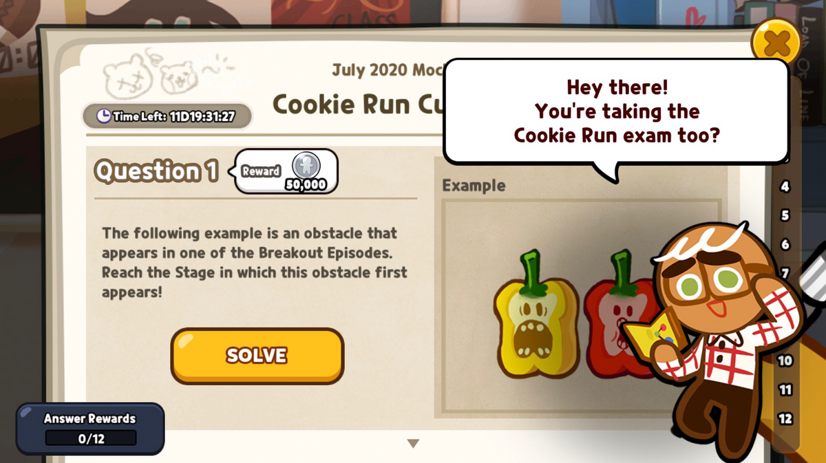 Cookie Run Curriculum | Cookie Run Wiki | Fandom