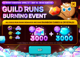 Guild runs burning event