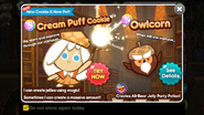 Cream Puff Cookie Game Newsletter. Retrieved May 15, 2015.