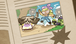 The 2nd Giant Veggie Contest Cutscene Art