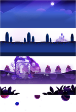 Black Sugar Swan Cookie's Normal Mode Trial Background