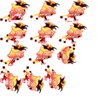 Running sprite sheet