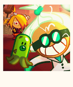 Dr. Wasabi & Mustard Cookie's Island of Memories Snapshot (featuring Dr. Wasabi Cookie and Mustard Cookie)
