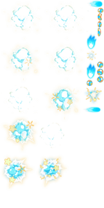 Skill effect sprite sheet